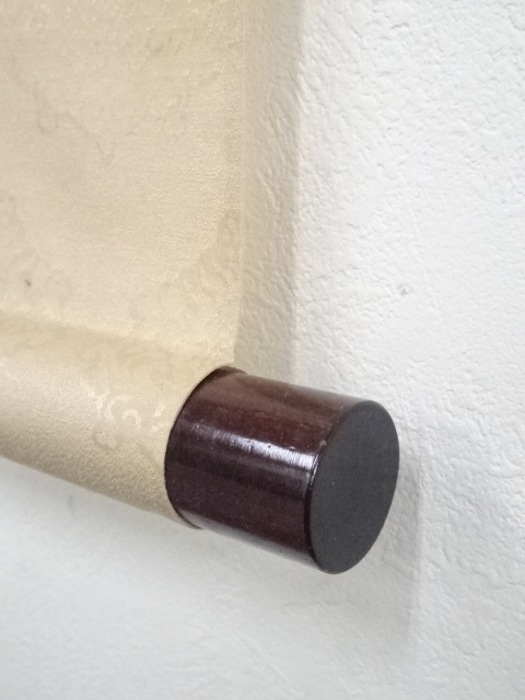 道具 ] - 道具 芳月筆 彩色山水 肉筆絹本掛軸 | ネットショップ圭